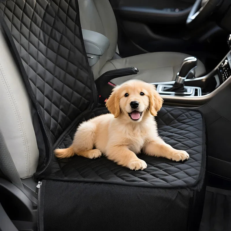 Waterproof Dog Car Seat Cover – Pet Hammock & Seat Protector