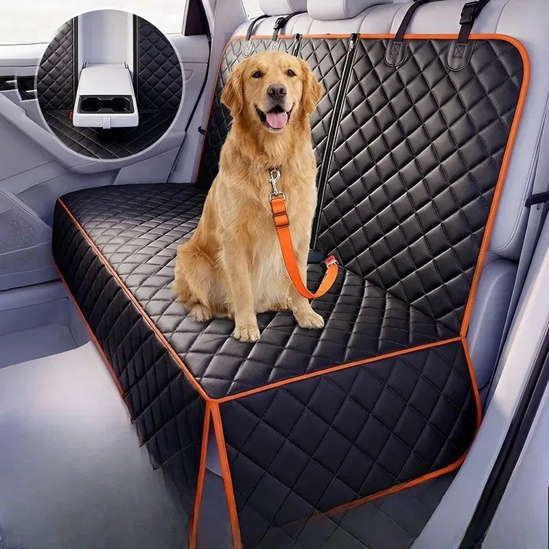 Waterproof Dog Car Seat Cover – Pet Hammock & Seat Protector
