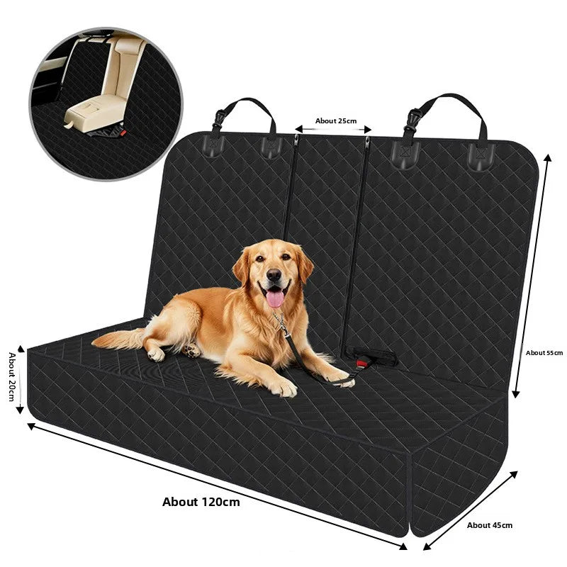 Waterproof Dog Car Seat Cover – Pet Hammock & Seat Protector