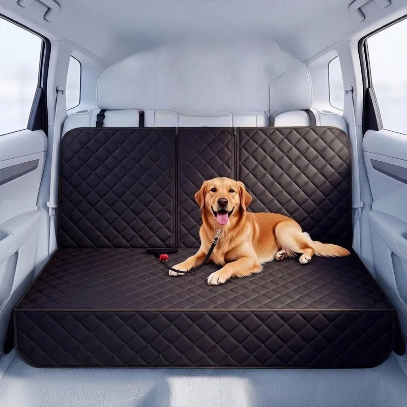Waterproof Dog Car Seat Cover – Pet Hammock & Seat Protector